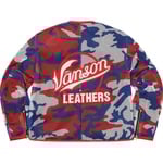 Supreme Supreme Vanson Leathers Cordura Mesh Jacket (SS22) - Red Camo