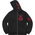 Supreme Demon Zip Up Hooded Sweatshirt (SS22) - Black