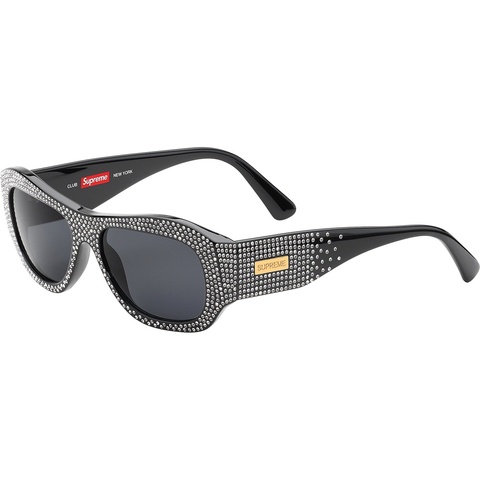 Supreme Club Sunglasses - Crystal