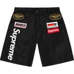 Supreme Supreme Vanson Leathers Cordura Mesh Short (SS22) - Black