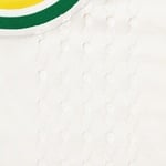 Supreme Perforated Stripe Warm Up Top (SS22) - White