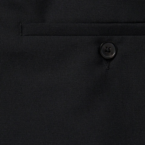 Supreme Pleated Trouser - Black