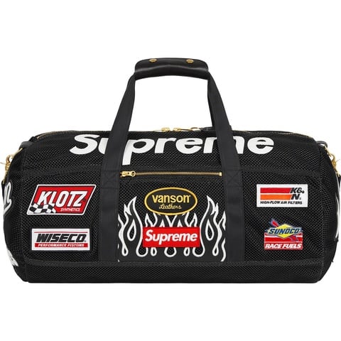 Supreme Supreme®/Vanson Leathers® Cordura® Mesh Duffle Bag - Black