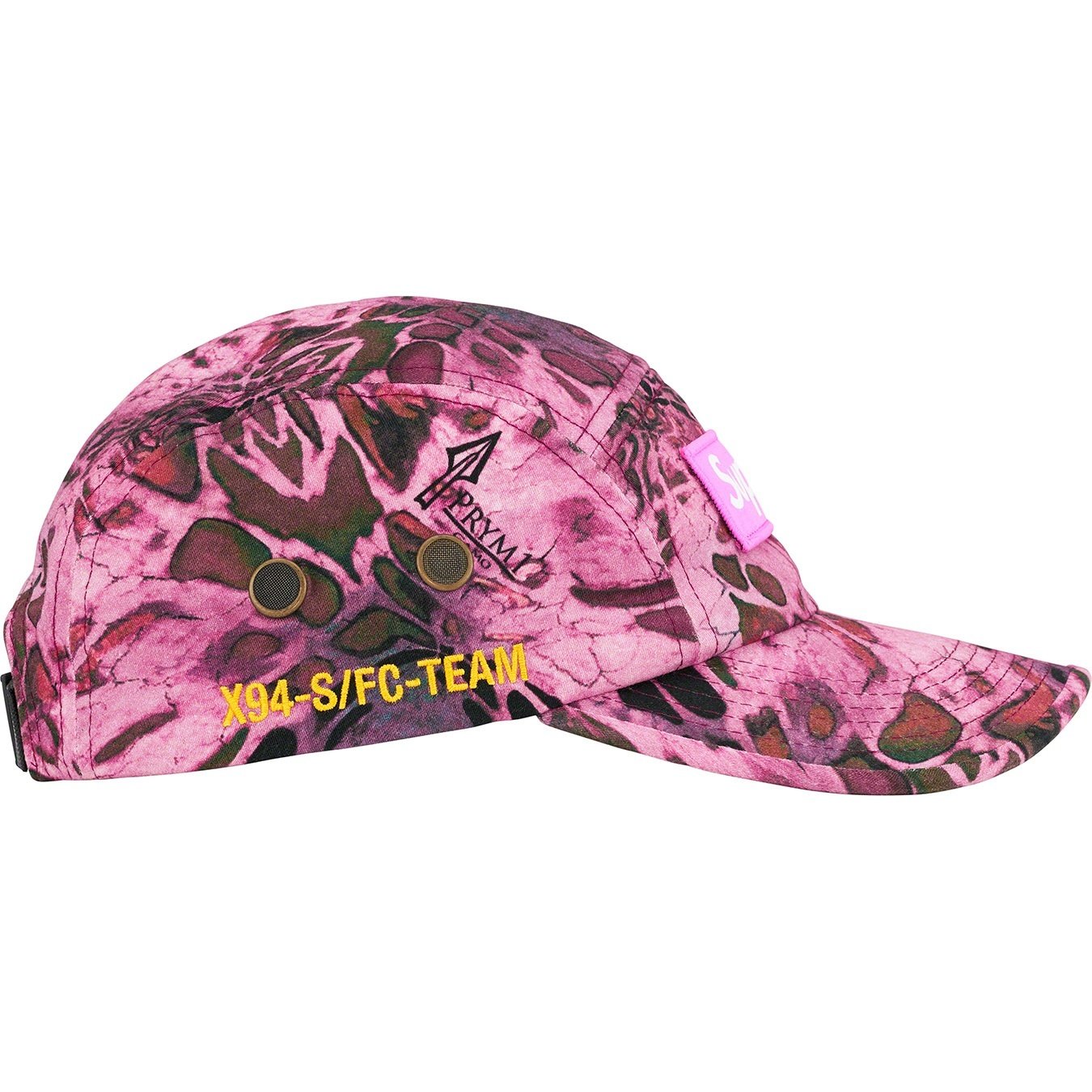 Supreme Military Camp Cap (SS22) - Pink Prym1 Camo® - $48