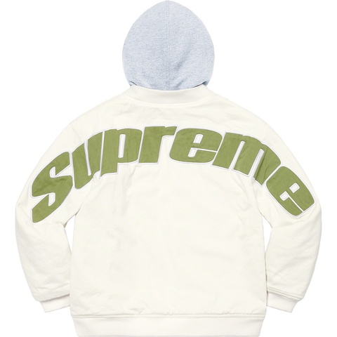 Hooded Twill Varsity Jacket - spring/summer 2022 - Supreme