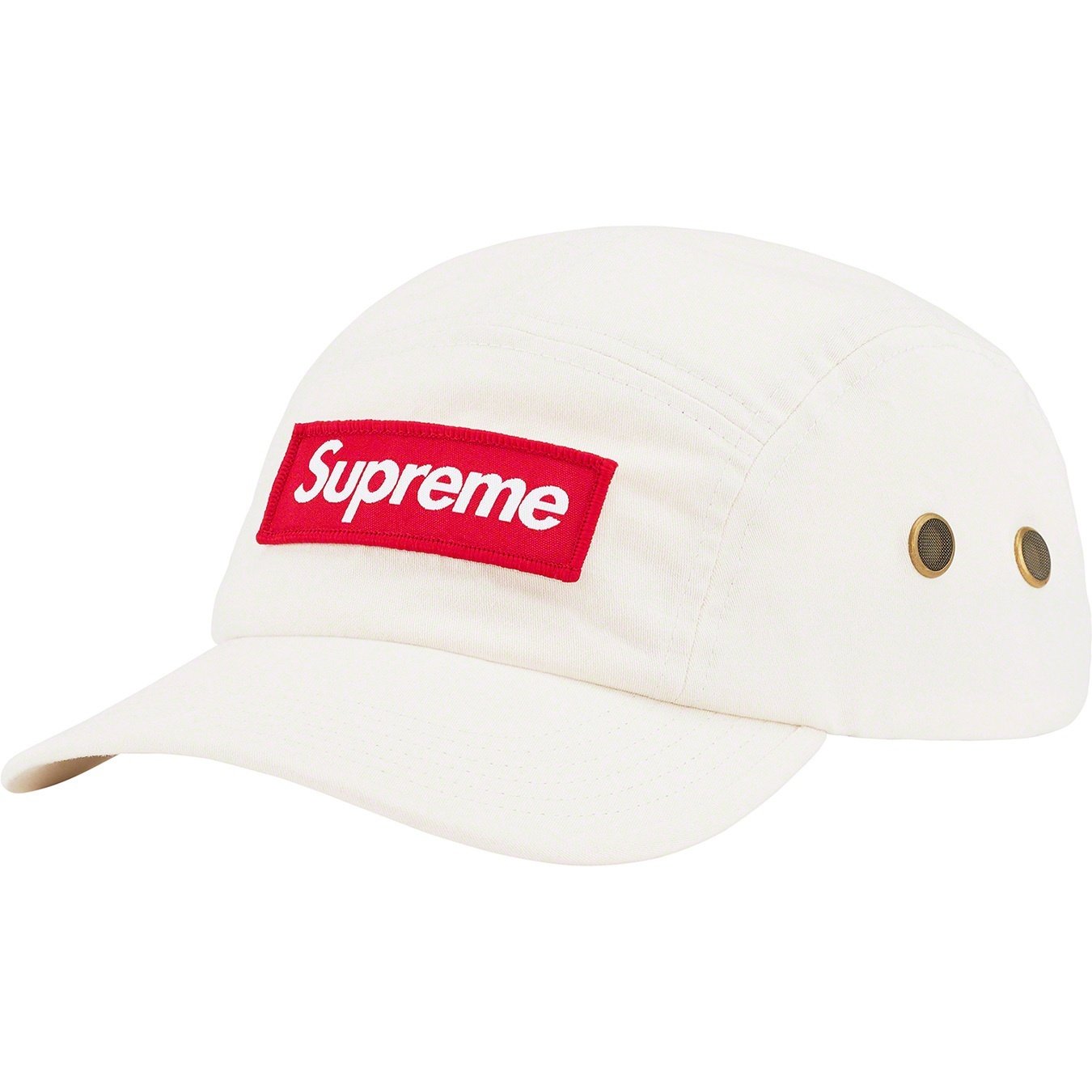 Supreme Military Camp Cap (SS22) - Stone - $48
