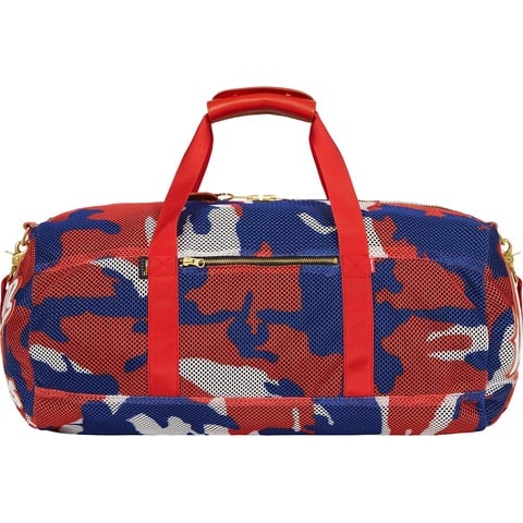 Supreme Supreme®/Vanson Leathers® Cordura® Mesh Duffle Bag - Red Camo