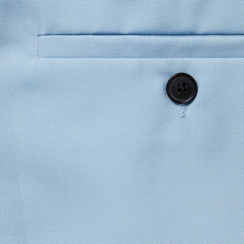 Supreme Pleated Trouser - Slate Blue