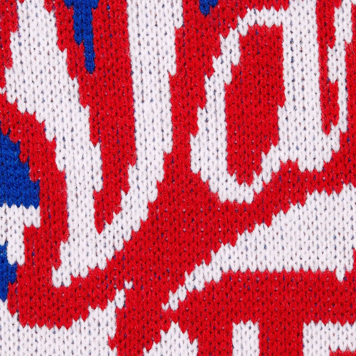 Supreme Supreme Vanson Leathers Sweater (SS22) - Red Camo - $198