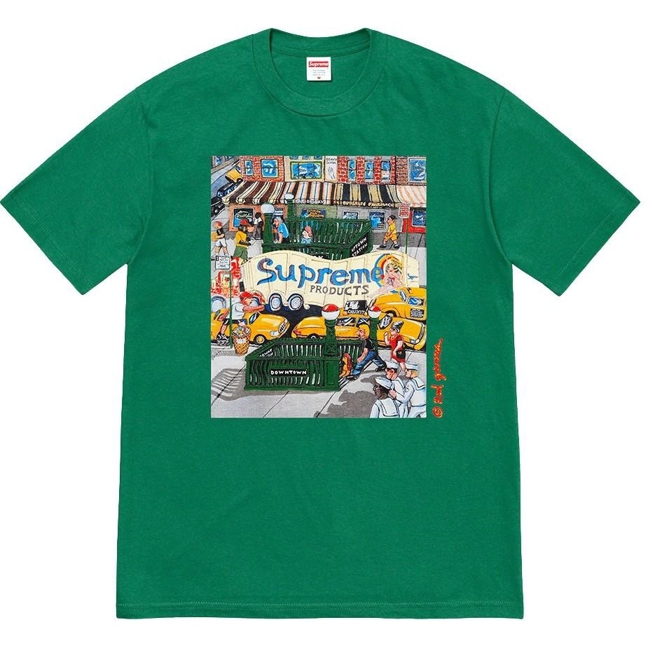 トップス Supreme Manhattan Tee Supreme Manhattan Tee Black Men's - SS22 - US
