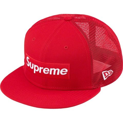 Supreme Box Logo Mesh Back New Era® - Red
