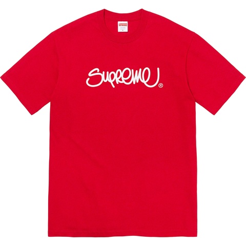 Supreme Handstyle Tee - Red