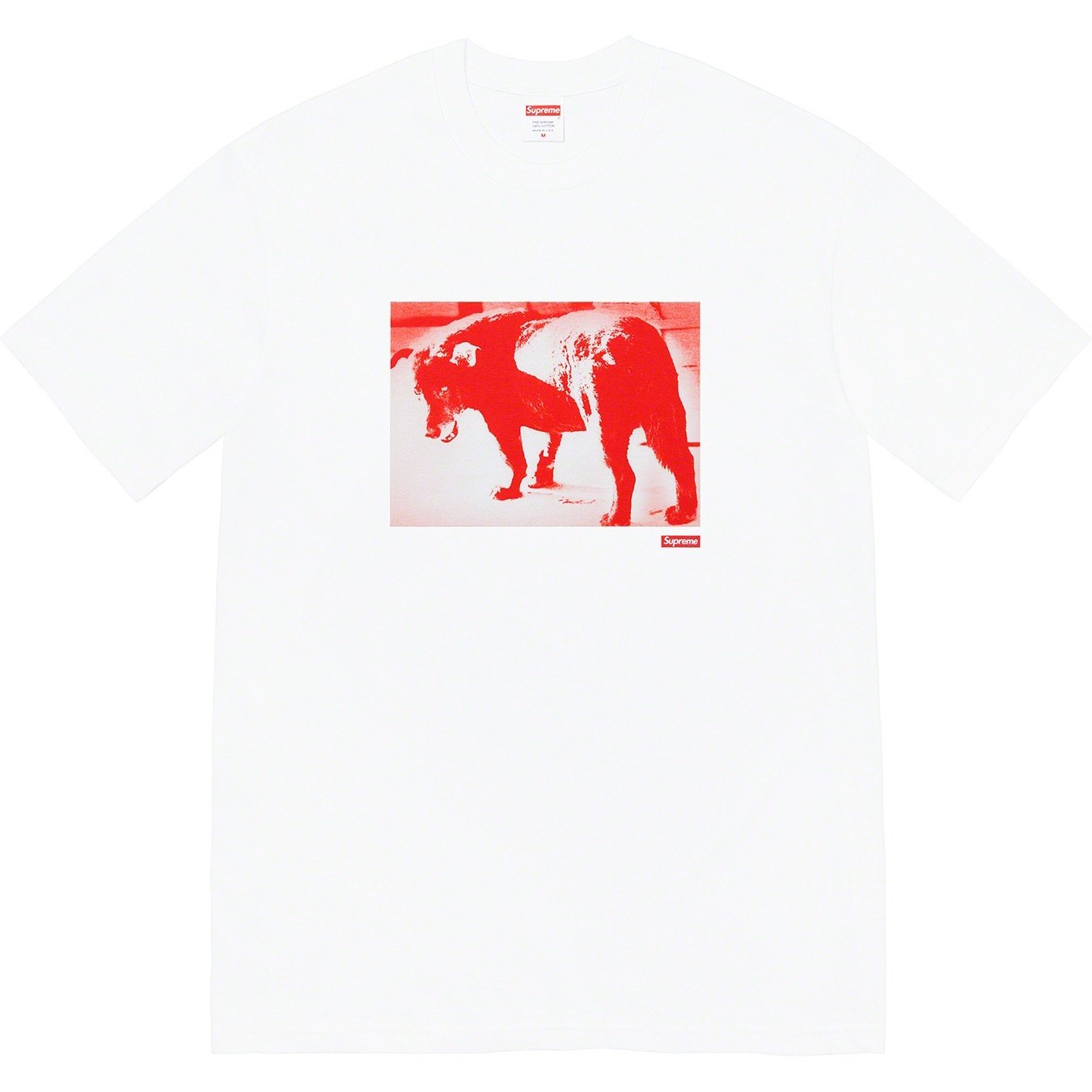 Supreme Daidō Moriyama Dog Tee (SS22) - White - $48