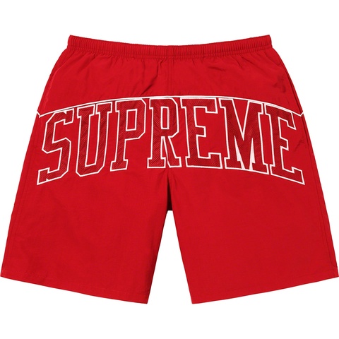 Supreme Arc Water Short - Red
