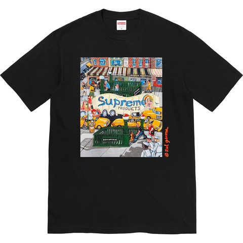 Supreme Manhattan Tee - Black