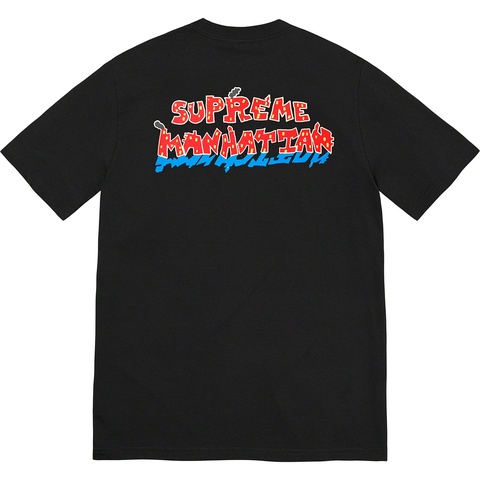 Supreme Manhattan Tee - Black