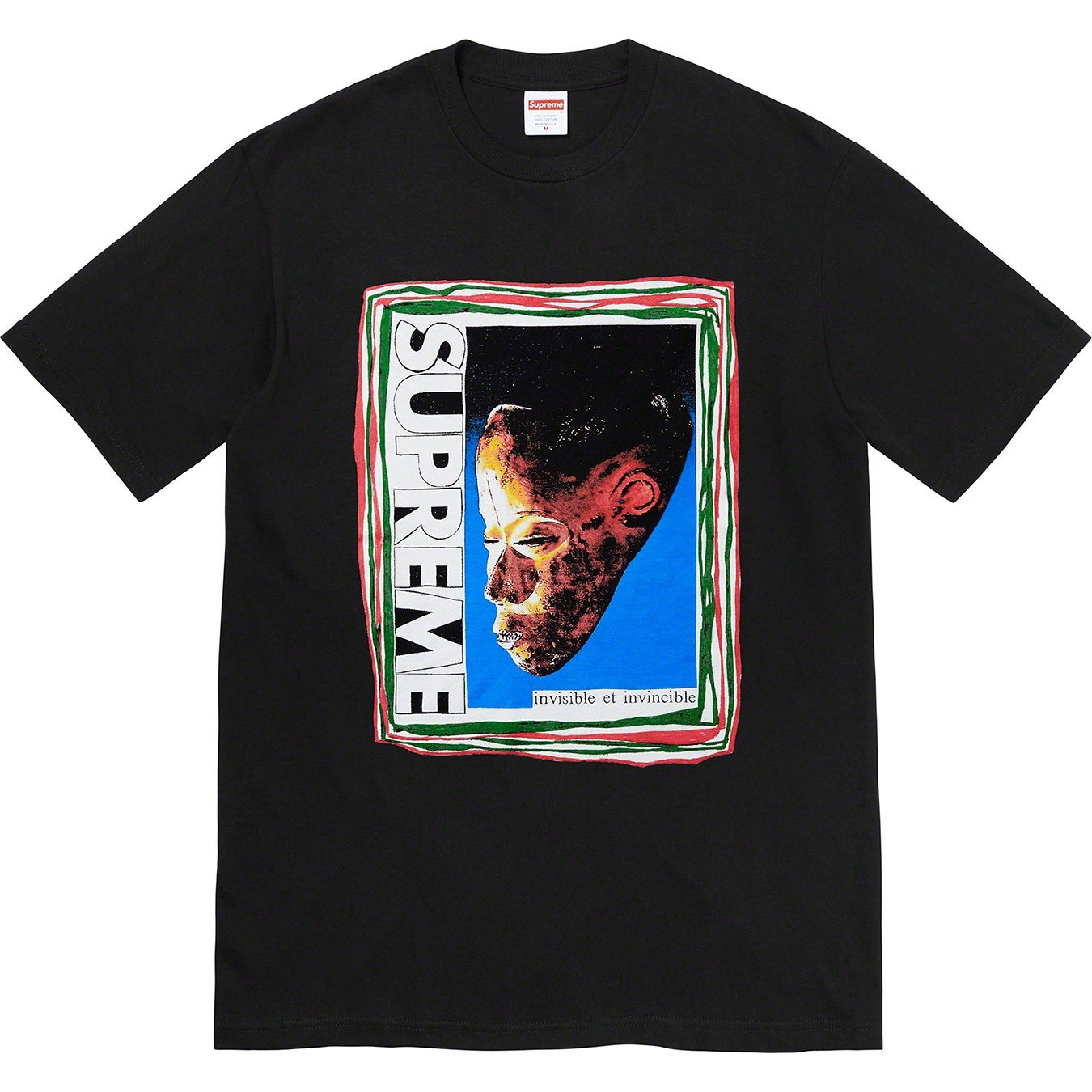 Supreme Mask Tee (SS22) - Black - $40