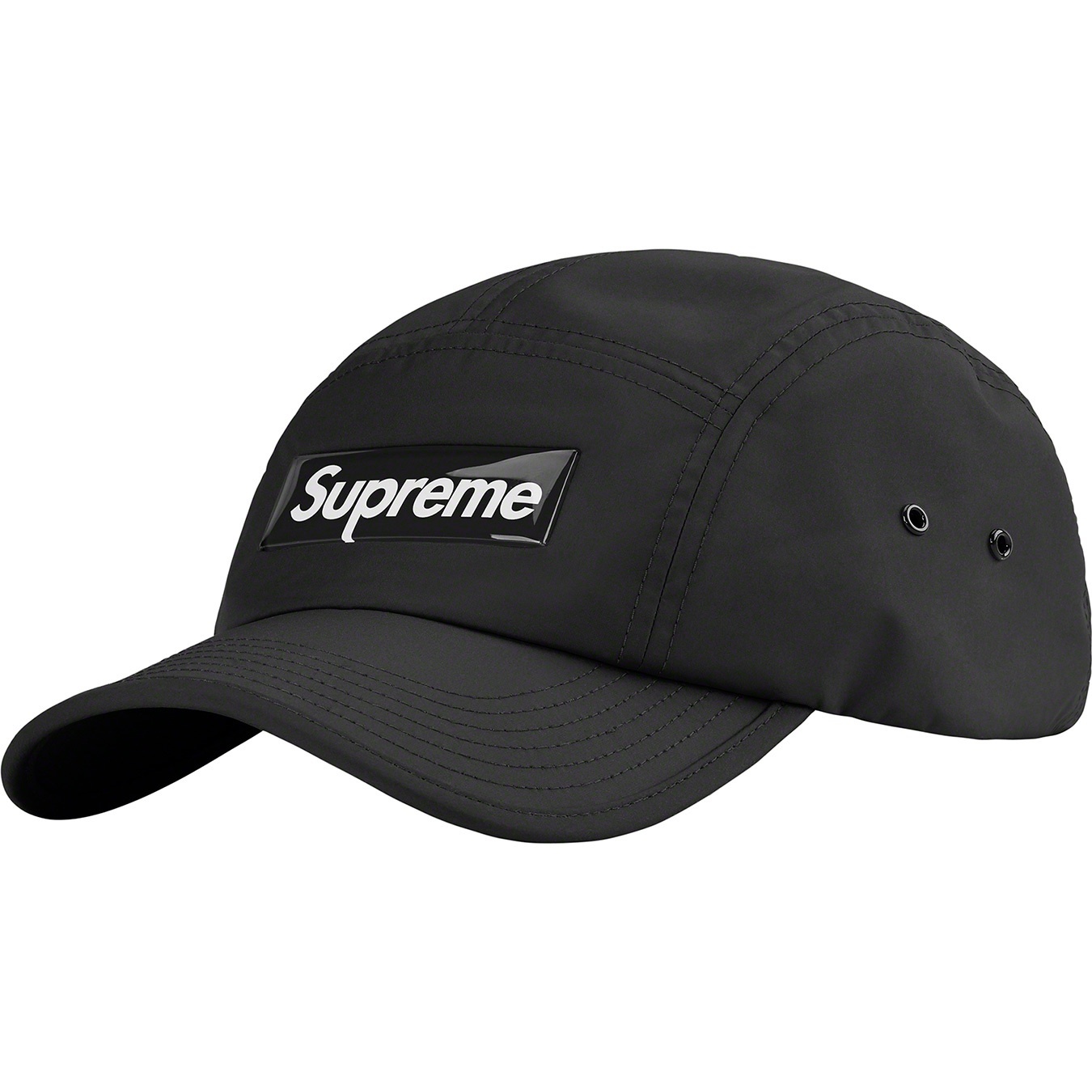 Supreme Inset Gel Camp Cap (SS22) - Black - $54
