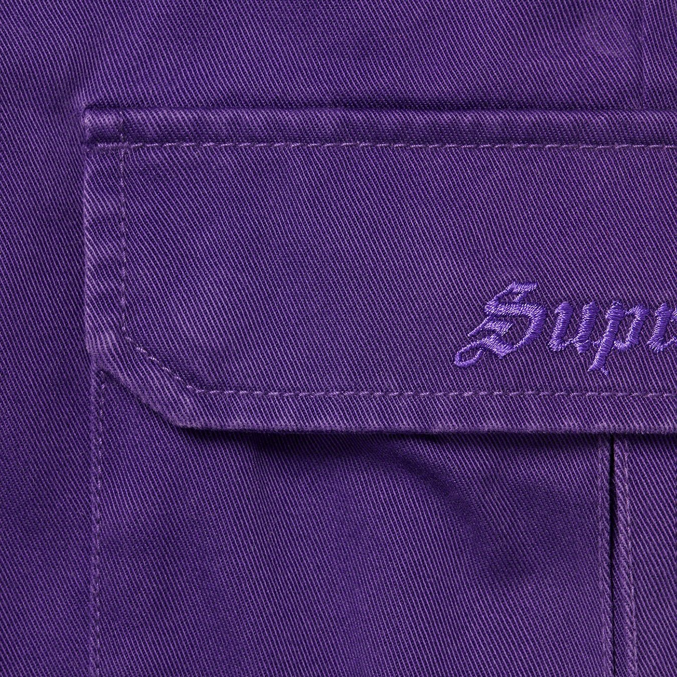 Supreme Cargo Work Short (SS22) - Purple - $128
