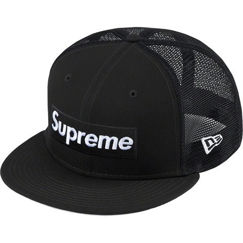 Supreme Box Logo Mesh Back New Era® - Black