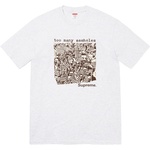 Supreme Too Many Assholes Tee (SS22) - Ash Grey