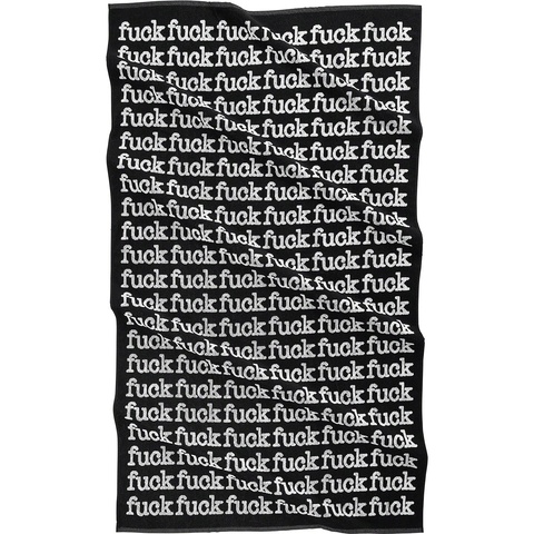 Supreme Fuck Towel - Black