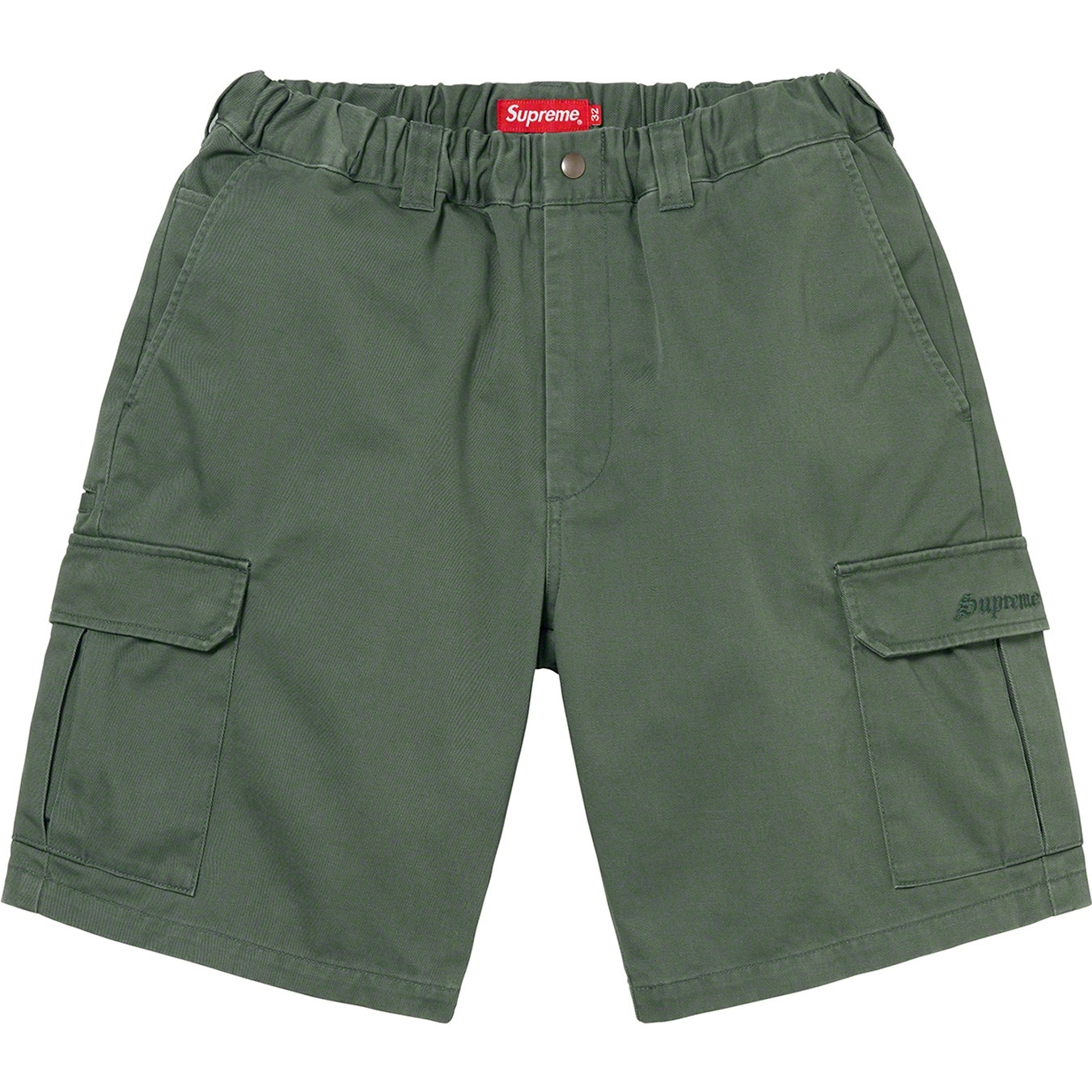 Supreme Cargo Work Short (SS22) - Olive - $128