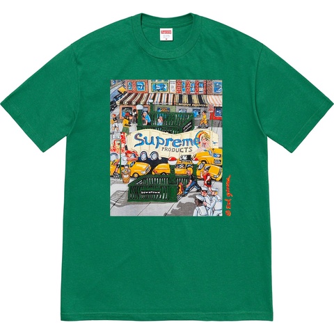 Supreme Manhattan Tee - Light Pine