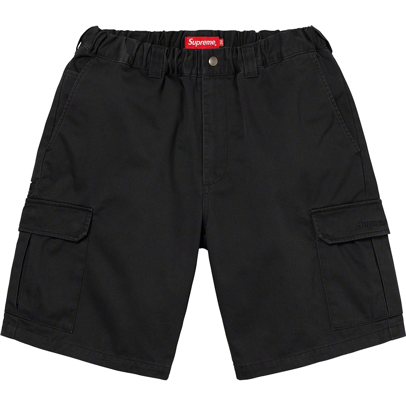 Supreme Cargo Work Short (SS22) - Black - $128