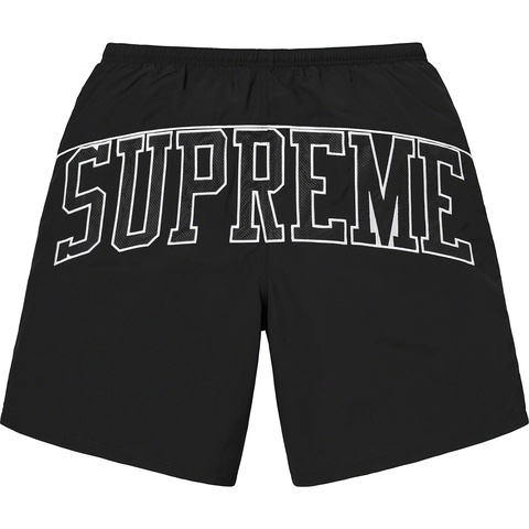 Supreme Arc Water Short - Black