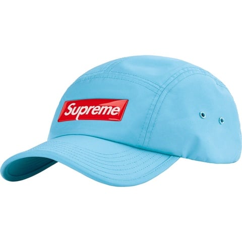 Supreme Inset Gel Camp Cap - Cyan
