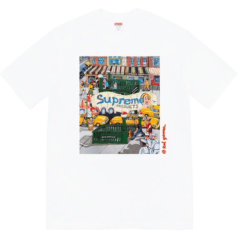 Supreme Manhattan Tee - White