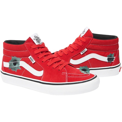 Supreme®/Vans®/Nate Lowman Skate Grosso Mid - Supreme