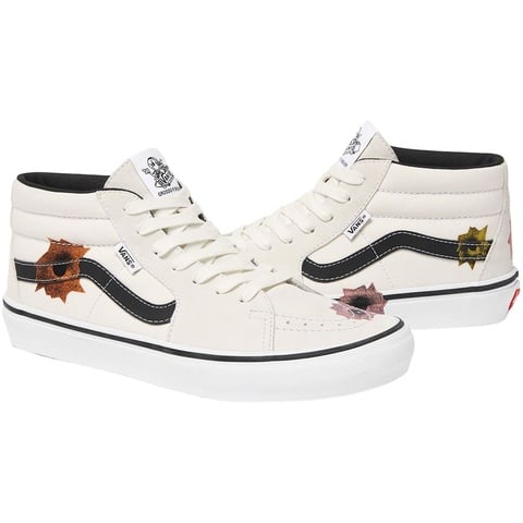 Supreme®/Vans®/Nate Lowman Skate Grosso Mid - Supreme