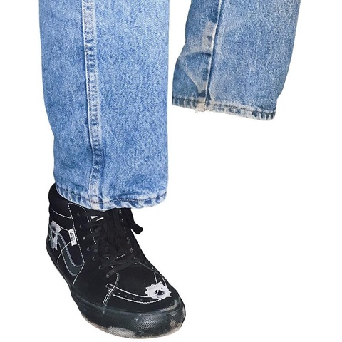 Supreme®/Vans®/Nate Lowman Skate Grosso Mid - Supreme