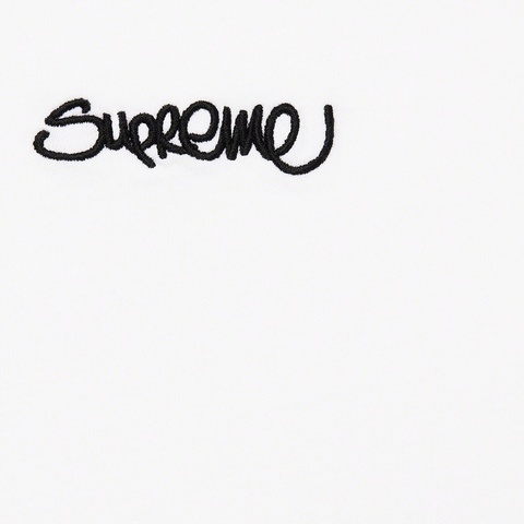 Supreme Washed Handstyle S/S Top - White