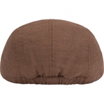 Supreme Linen Fitted Camp Cap (SS22) - Brown