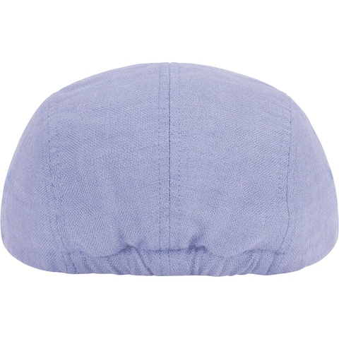 Supreme Linen Fitted Camp Cap - Light Blue