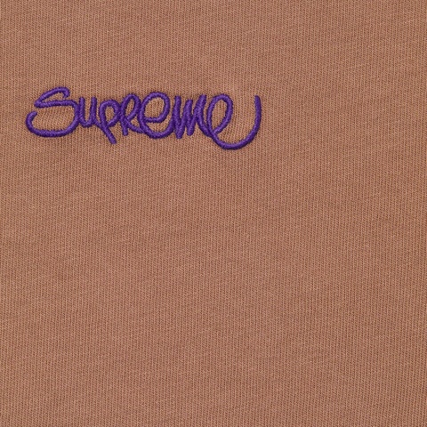 Supreme Washed Handstyle S/S Top - Brown