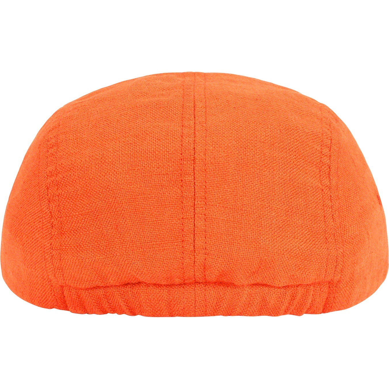 Supreme Linen Fitted Camp Cap (SS22) - Neon Orange - $54