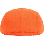 Supreme Linen Fitted Camp Cap (SS22) - Neon Orange