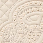 Supreme Studded Quilted Leather Jacket (FW22) - White