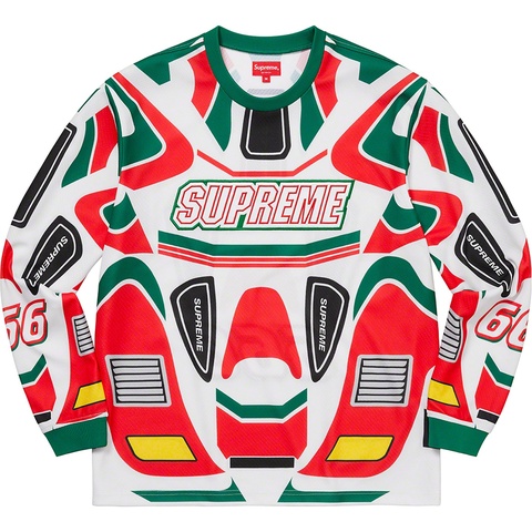 Supreme Decals Moto Jersey - White