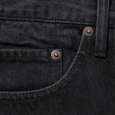 Stone Washed Black Slim Jean - fall/winter 2022 - Supreme