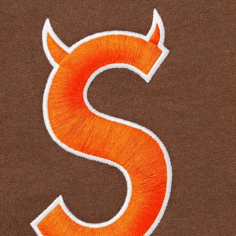 Supreme S Logo Sweatpant - Brown