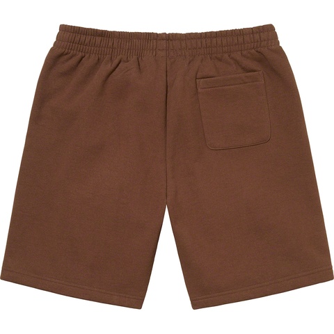 Supreme Small Box Sweatshort - Dark Brown