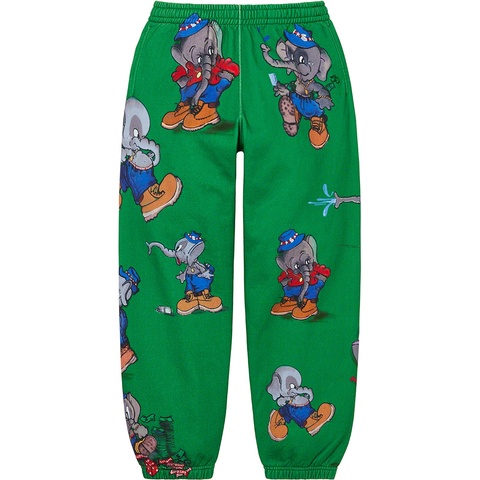 Supreme Elephant Sweatpant - Green