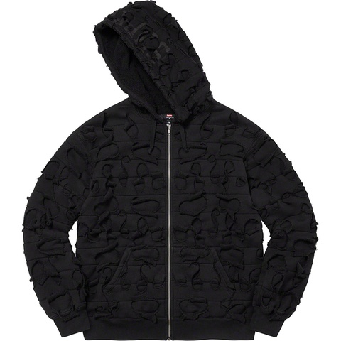 Supreme Supreme®/Griffin Zip Up Hooded Sweatshirt - Black