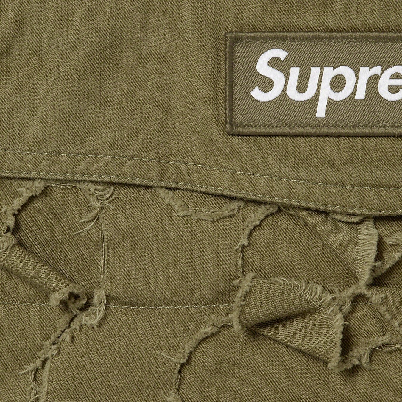 Supreme Supreme Griffin Anorak (FW22) - Light Olive - $398