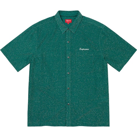 Supreme Lurex S/S Shirt - Green